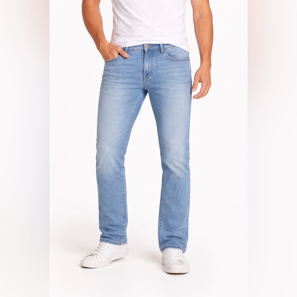 John Varvatos Light Blue Straight Jeans